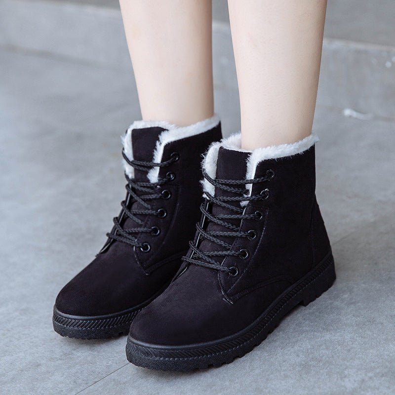 Bottes d'Hiver Chaudes pour Femmes - shiptopp