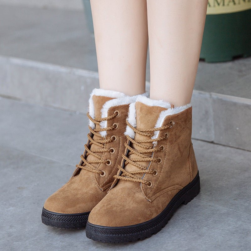 Bottes d'Hiver Chaudes pour Femmes - shiptopp