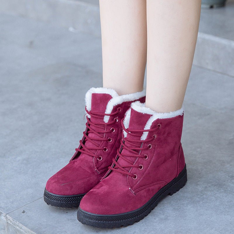 Bottes d'Hiver Chaudes pour Femmes - shiptopp